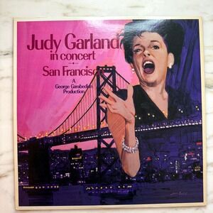 Judy Garland In Concert San Francisco Vintage Vinyl LP